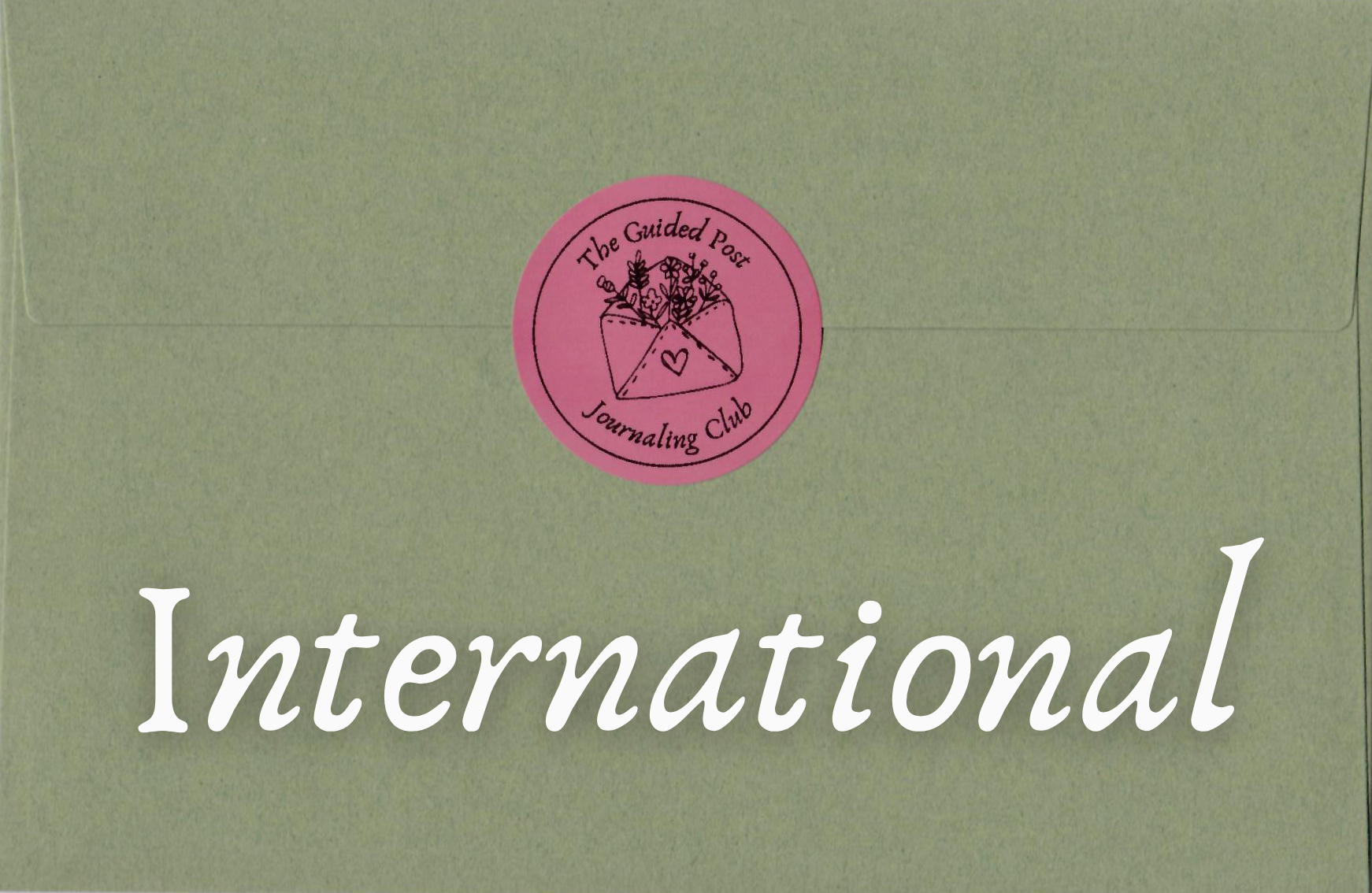 Journaling Mail Club Subscription (International)