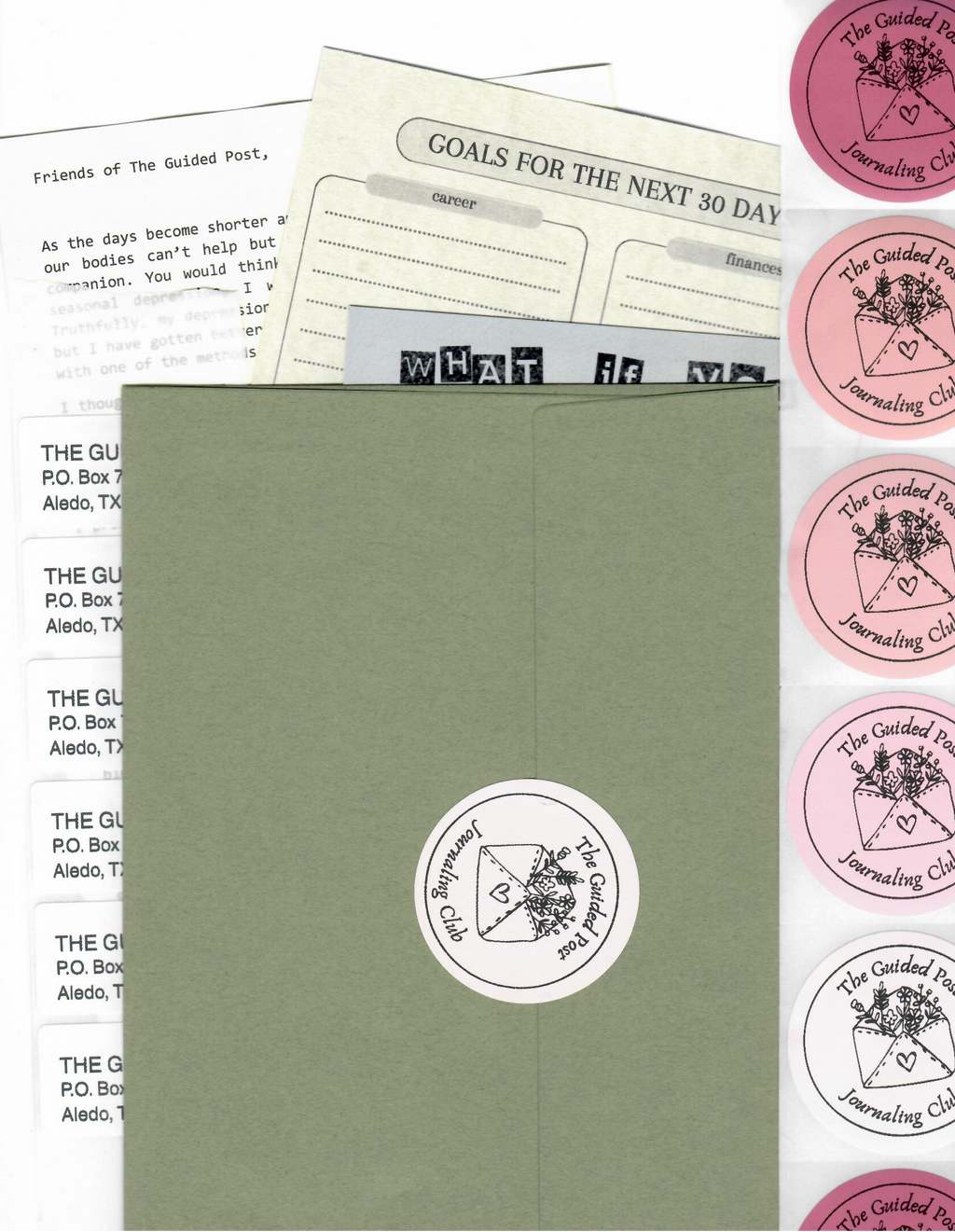 Journaling Mail Club Subscription (International)